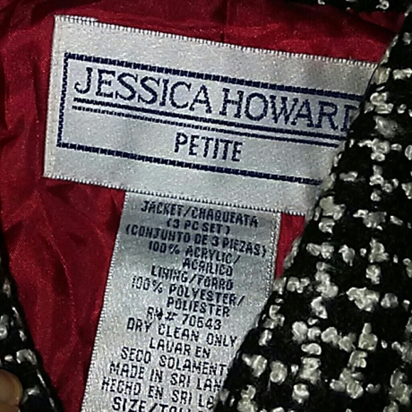 Black and white Jessica Howard Blazer - Picture 4 of 7